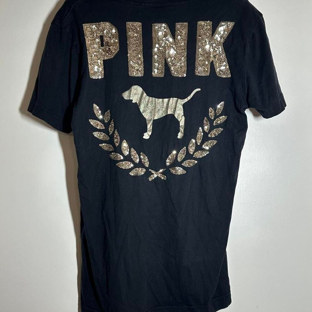Victoria-s-secret Women's Black T-shirt